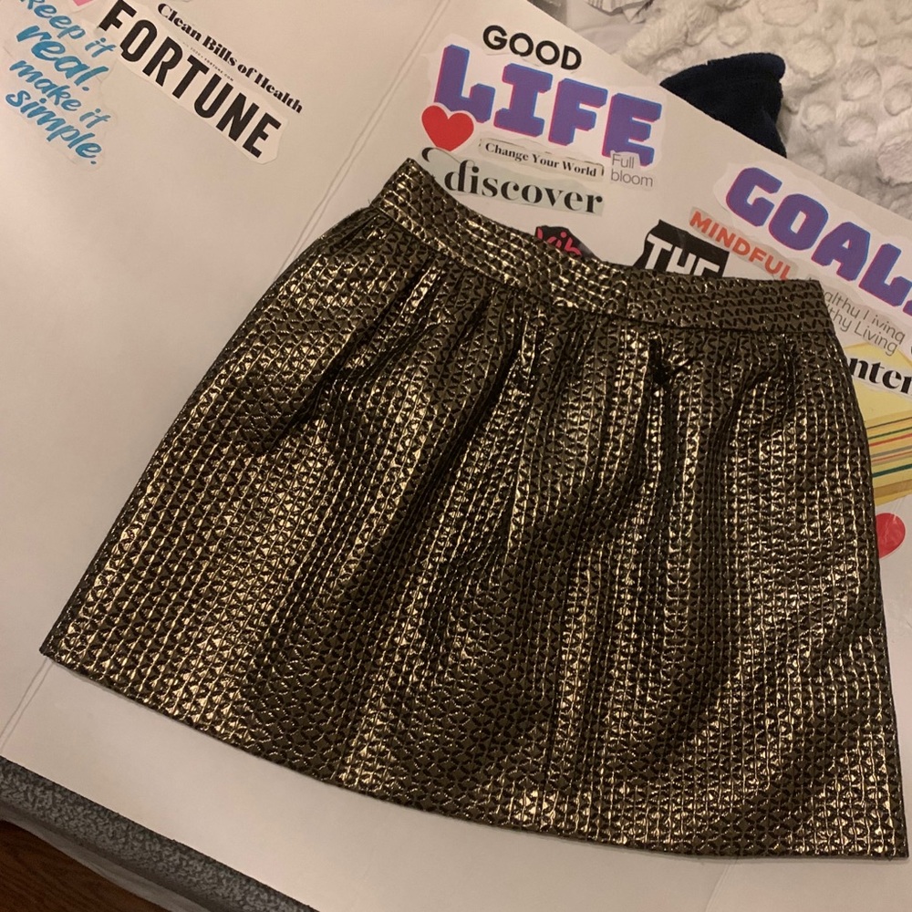 Gold Skirt